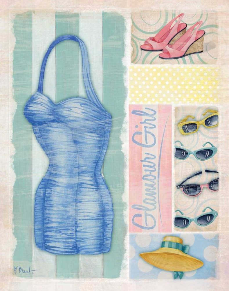 Glamour Girl I art print by Paul Brent for $57.95 CAD