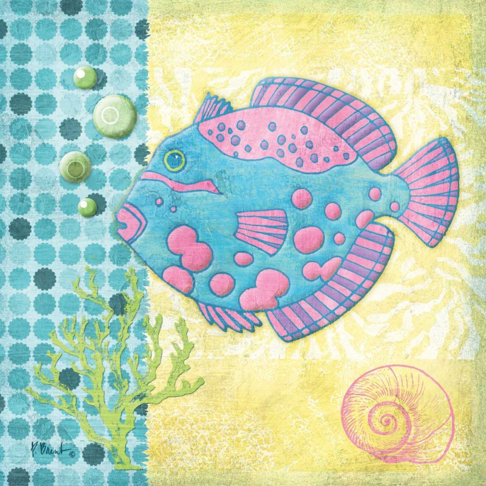 Fantasy Reef V art print by Paul Brent for $57.95 CAD