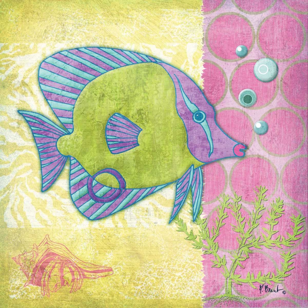 Fantasy Reef VI art print by Paul Brent for $57.95 CAD
