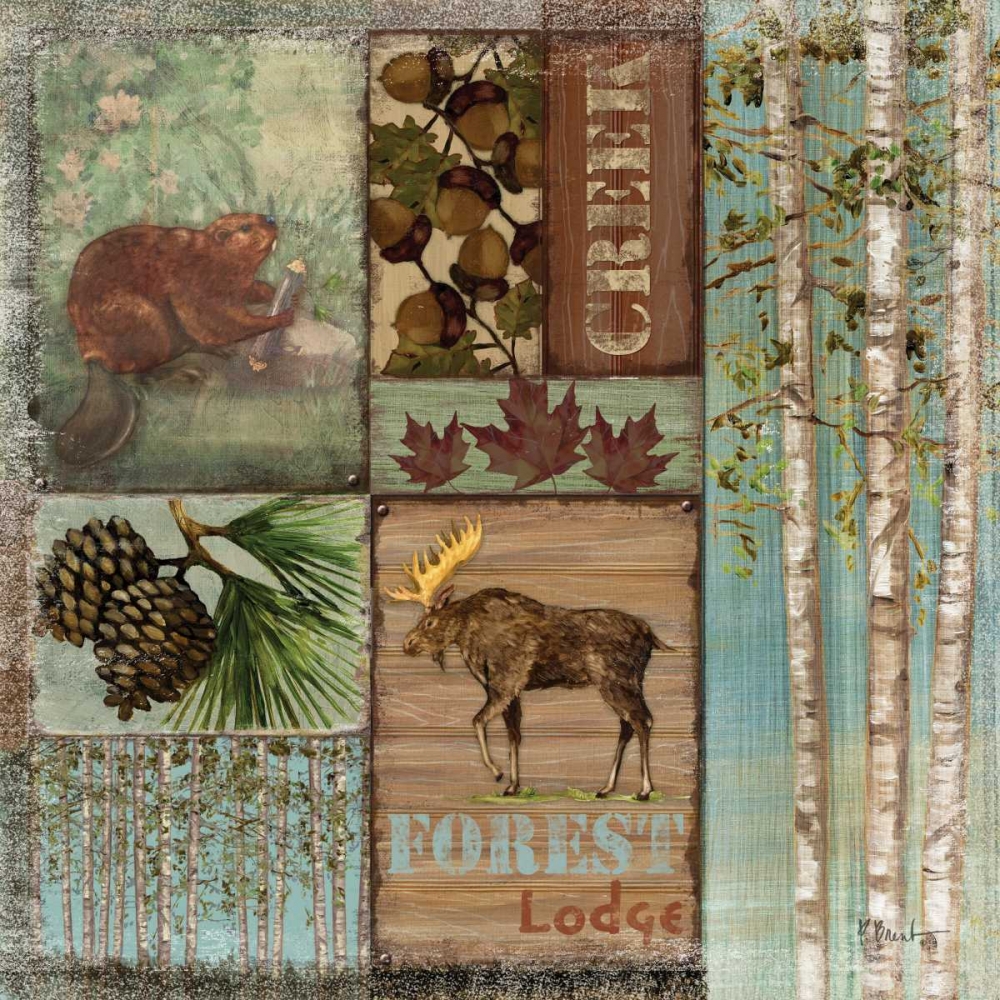 Moose Lodge art print by Paul Brent for $57.95 CAD