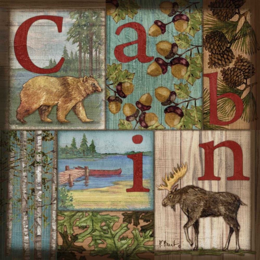 C is for Cabin art print by Paul Brent for $57.95 CAD