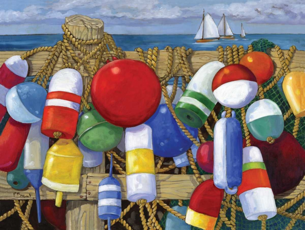 Buoy Composition art print by Paul Brent for $57.95 CAD