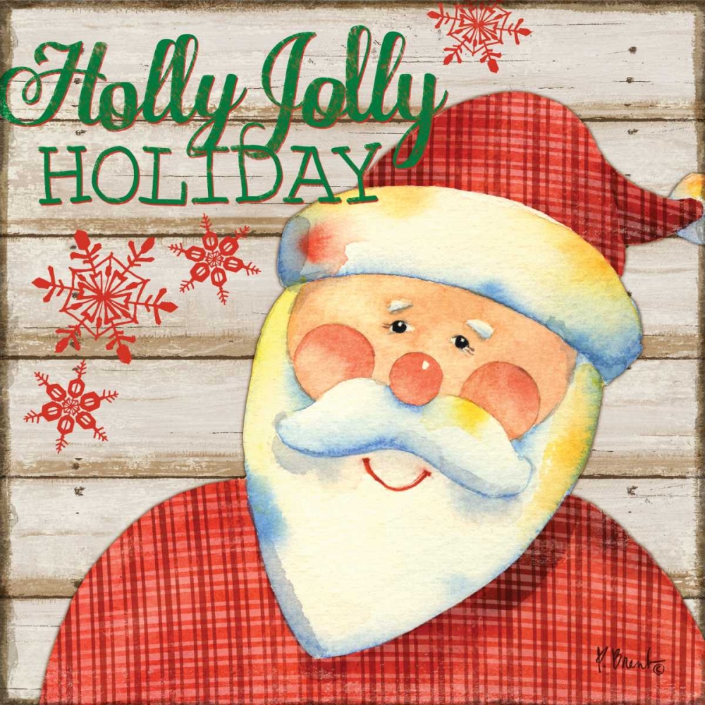 Jolly Santa IV art print by Paul Brent for $57.95 CAD