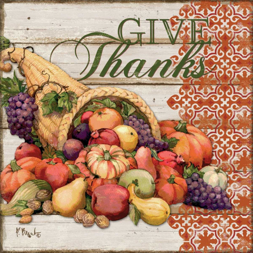 Give Thanks I art print by Paul Brent for $57.95 CAD