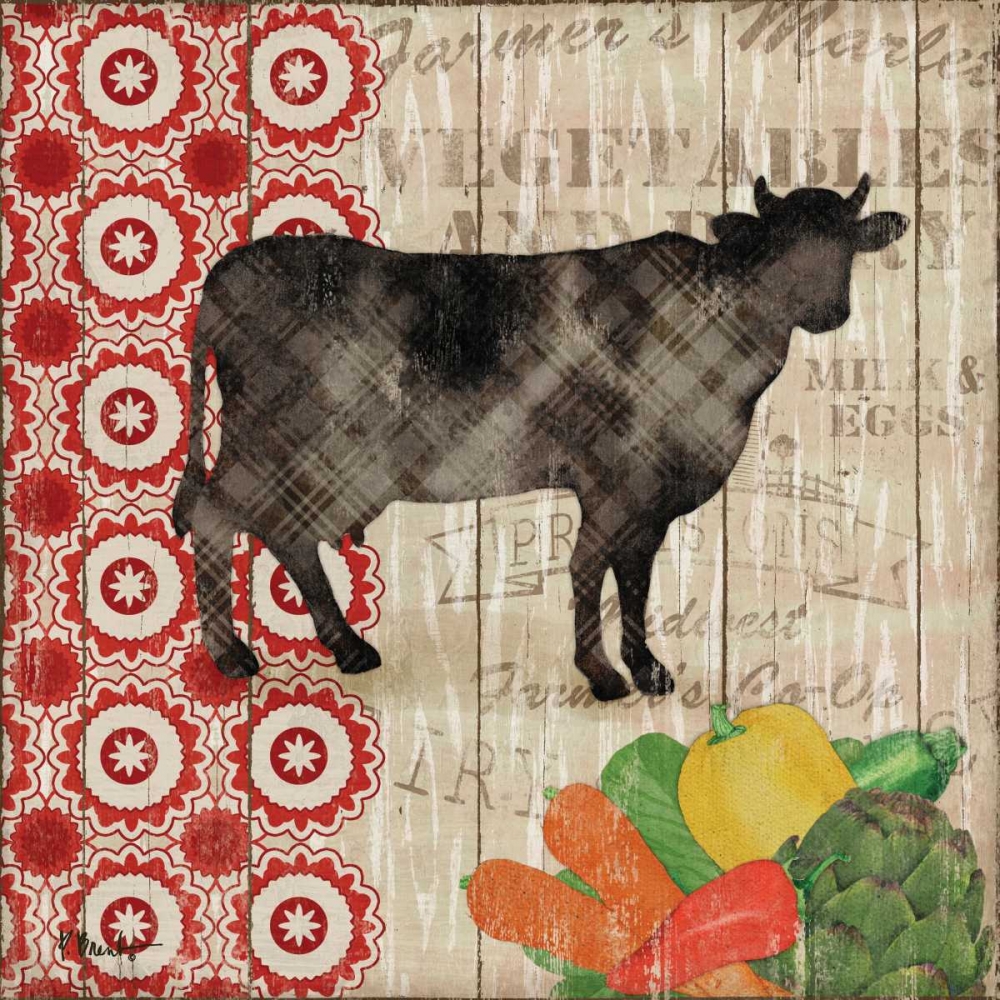Farmers Market III art print by Paul Brent for $57.95 CAD
