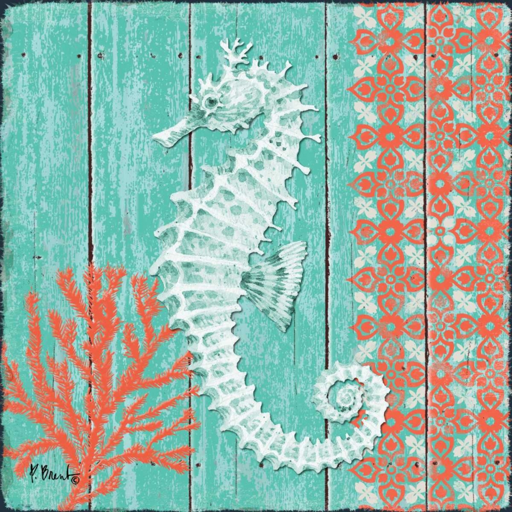 Coral Sea IV art print by Paul Brent for $57.95 CAD
