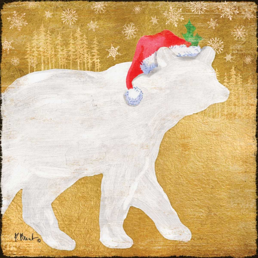 Gold Holiday I art print by Paul Brent for $57.95 CAD