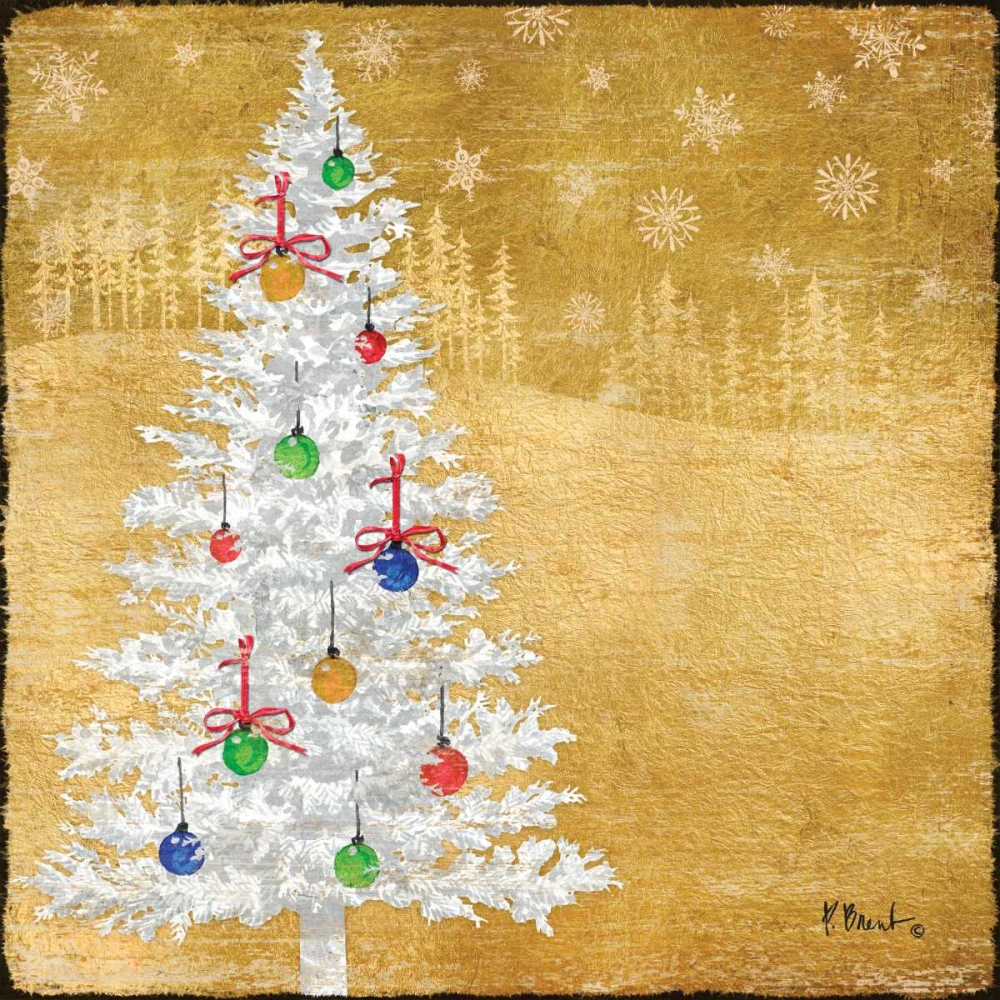 Gold Holiday V art print by Paul Brent for $57.95 CAD