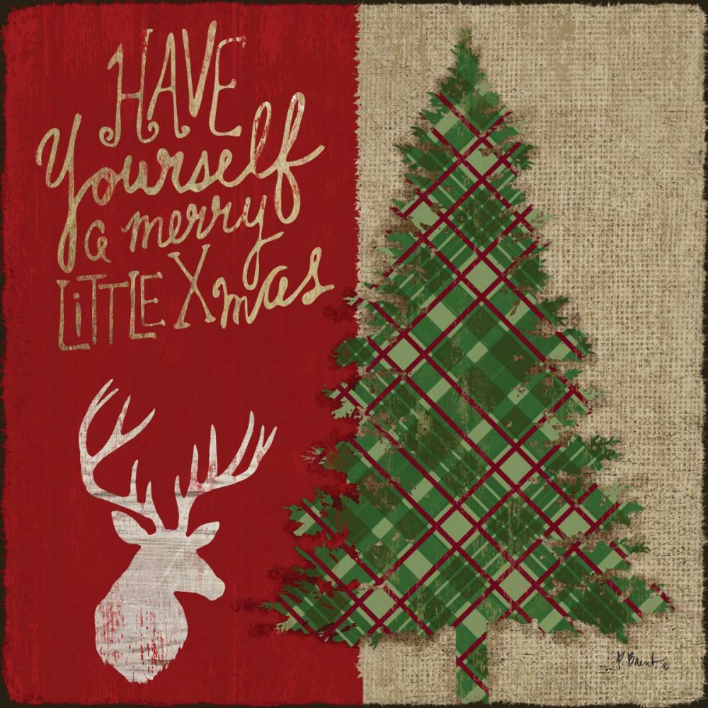 Tartan Holiday I art print by Paul Brent for $57.95 CAD