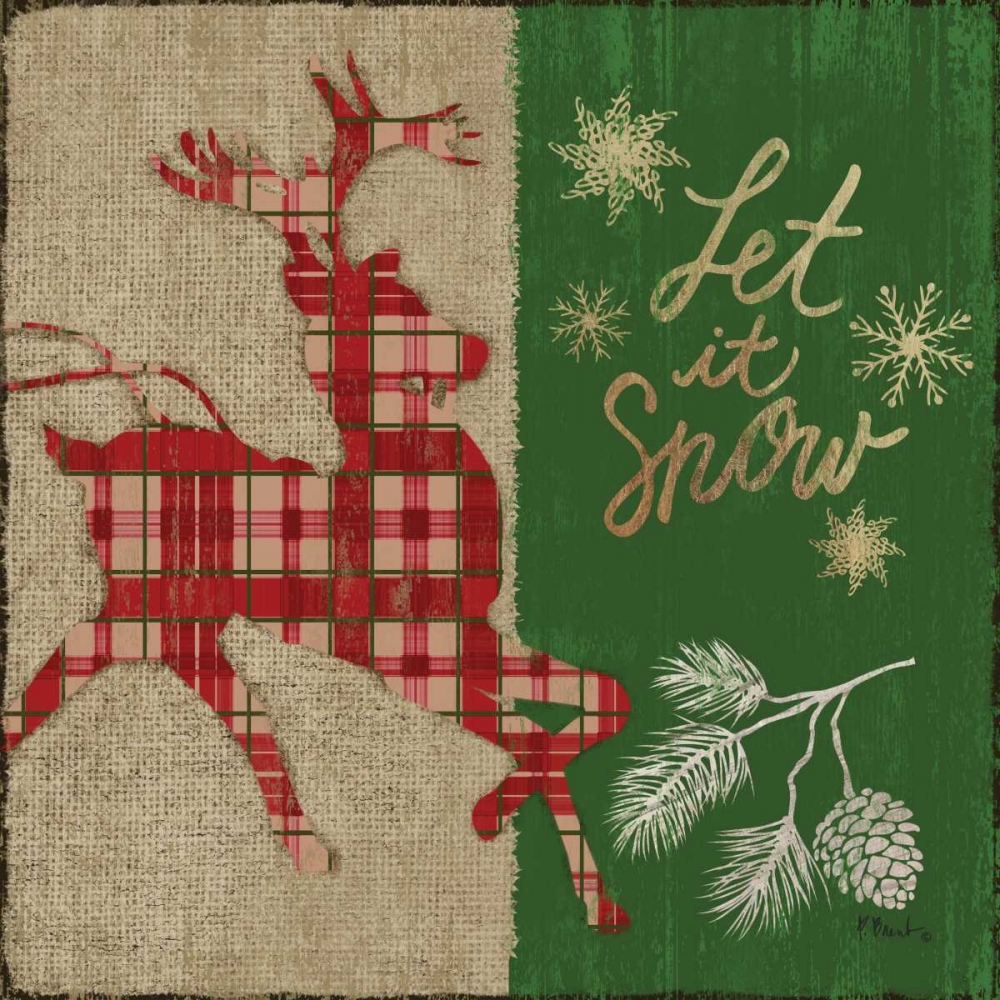 Tartan Holiday II art print by Paul Brent for $57.95 CAD