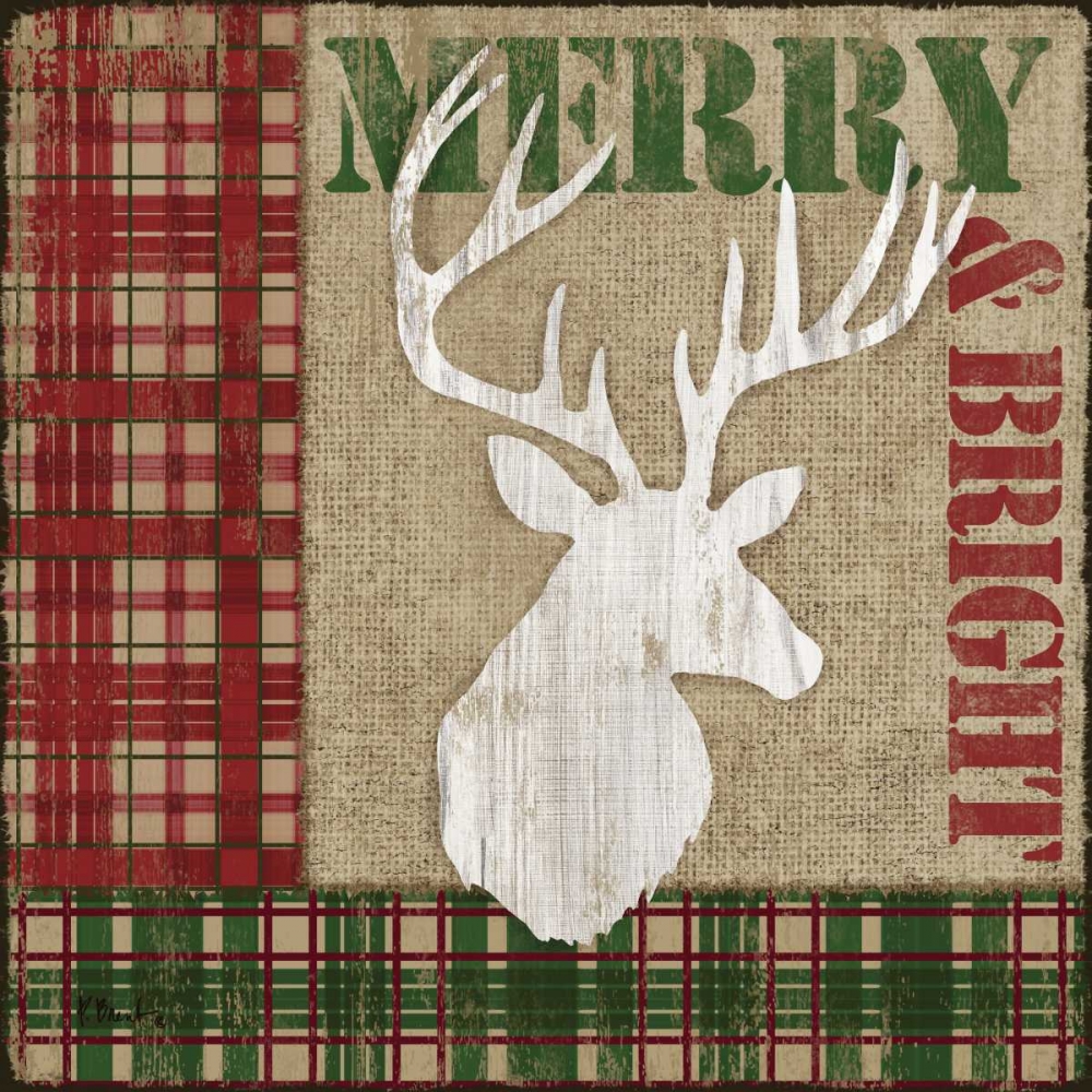 Holly Jolly Lodge I art print by Paul Brent for $57.95 CAD