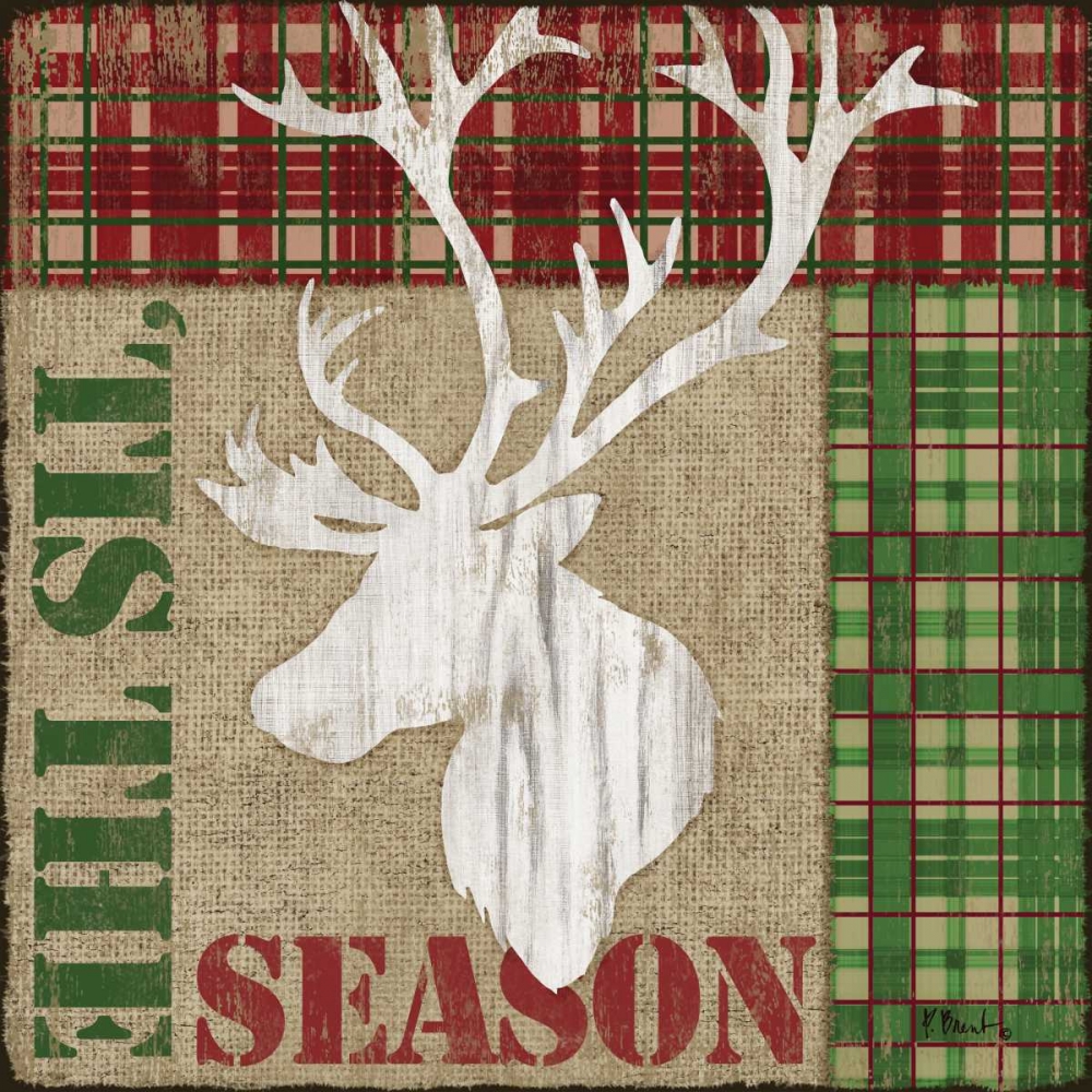 Holly Jolly Lodge II art print by Paul Brent for $57.95 CAD