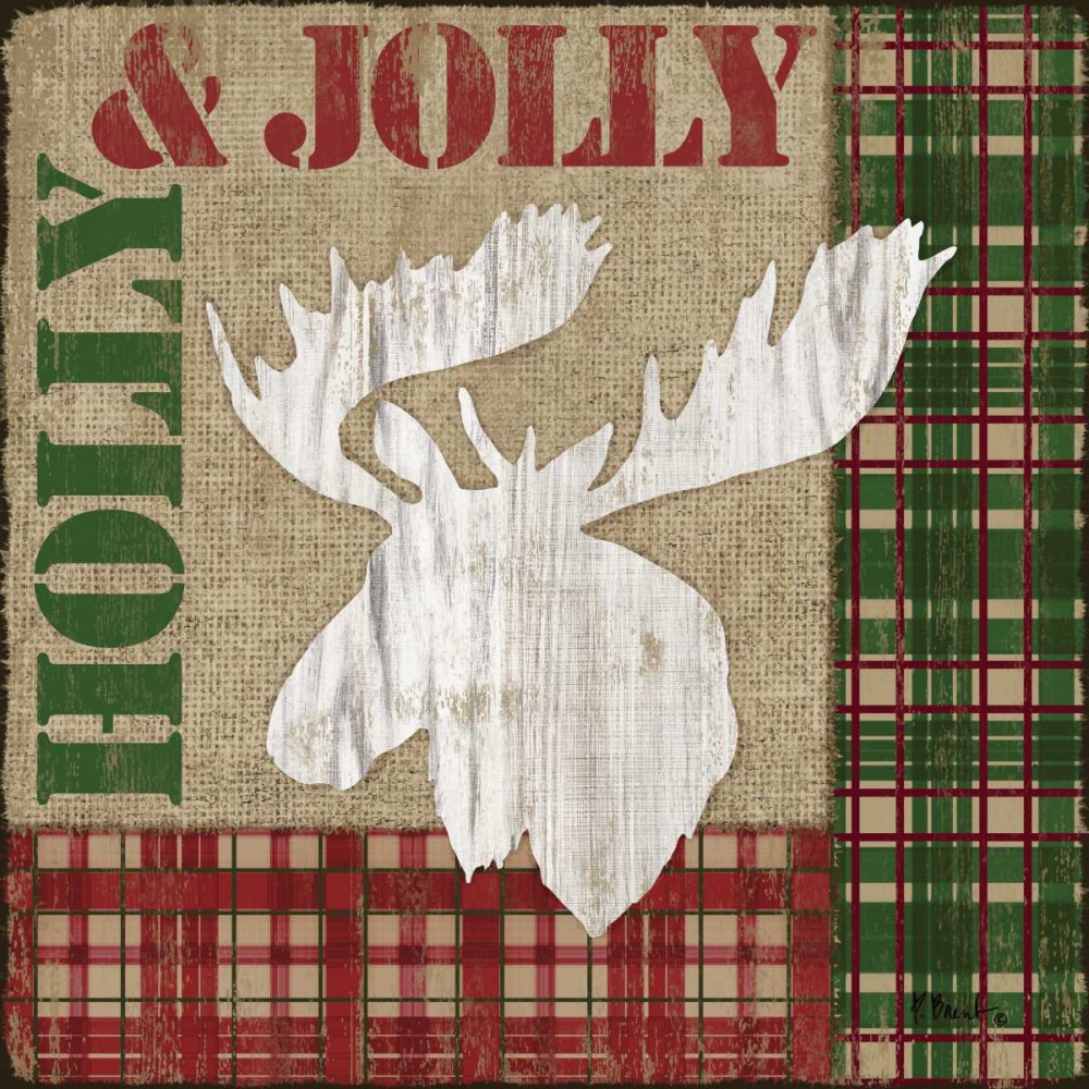 Holly Jolly Lodge IV art print by Paul Brent for $57.95 CAD