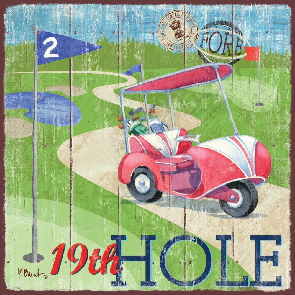 Golf Time II art print by Paul Brent for $57.95 CAD