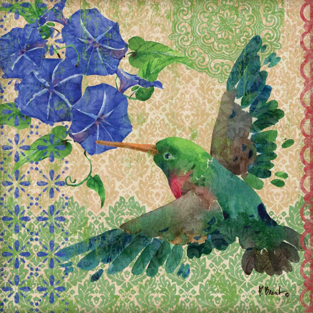 Zealous Hummingbird II art print by Paul Brent for $57.95 CAD