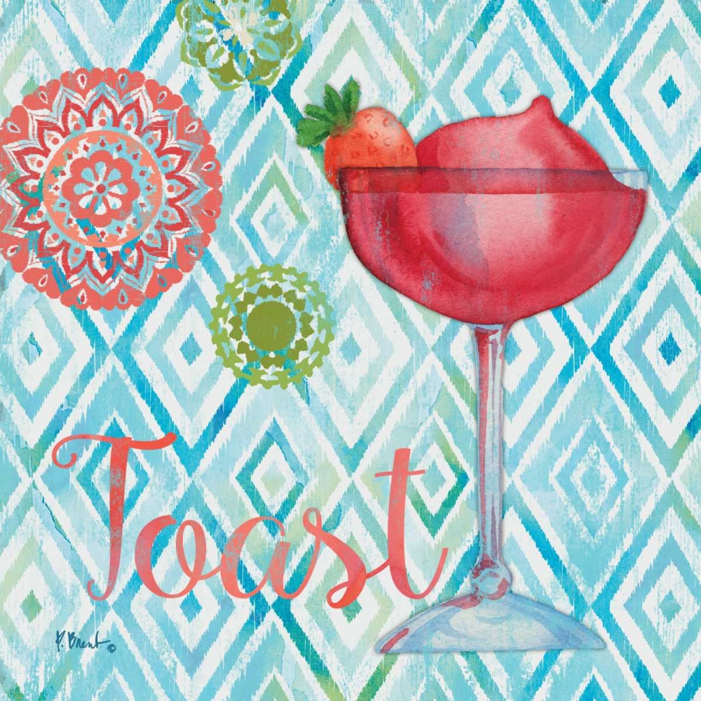 Toast Cocktails IV art print by Paul Brent for $57.95 CAD
