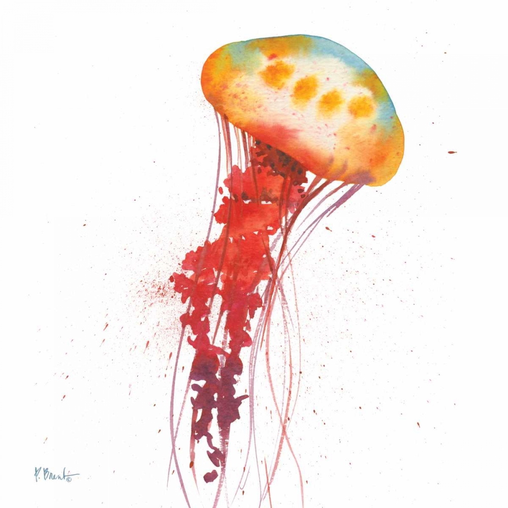 Deep Sea Jellies II art print by Paul Brent for $57.95 CAD
