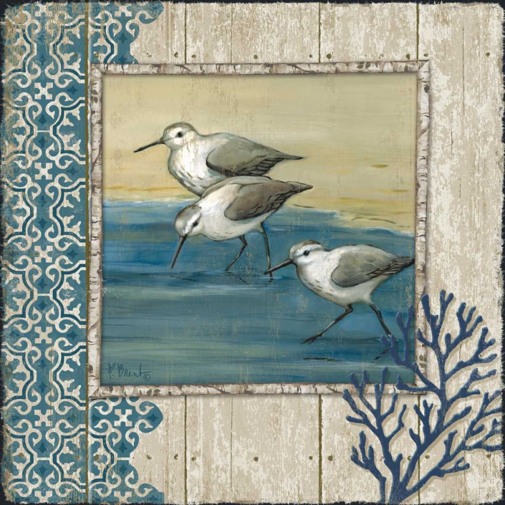 Sandpiper Shore II art print by Paul Brent for $57.95 CAD