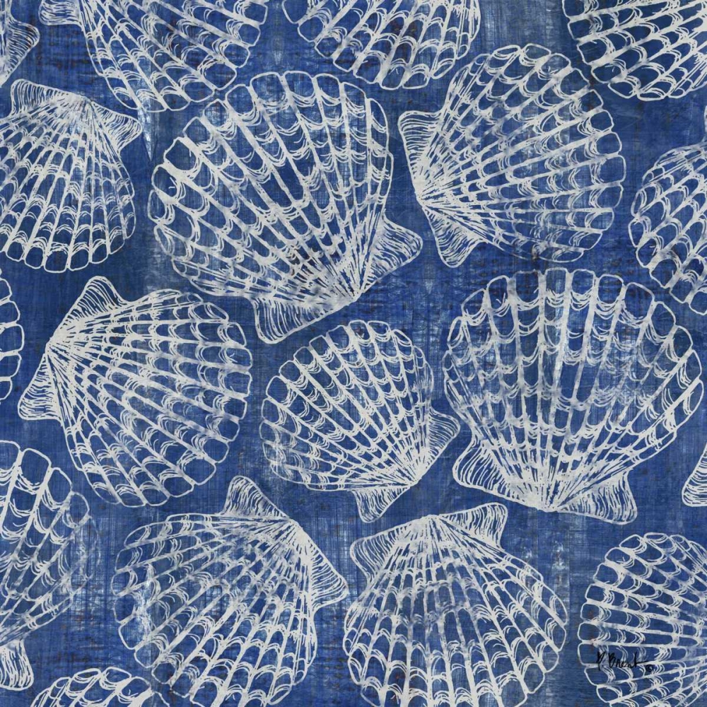 Maritime Shell Repeat III art print by Paul Brent for $57.95 CAD