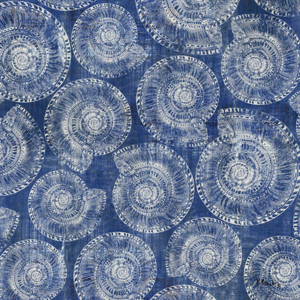 Maritime Shell Repeat IV art print by Paul Brent for $57.95 CAD