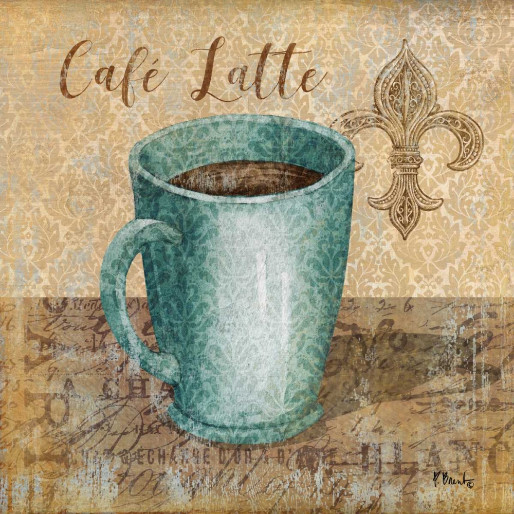 Bonjour Cafe II art print by Paul Brent for $57.95 CAD