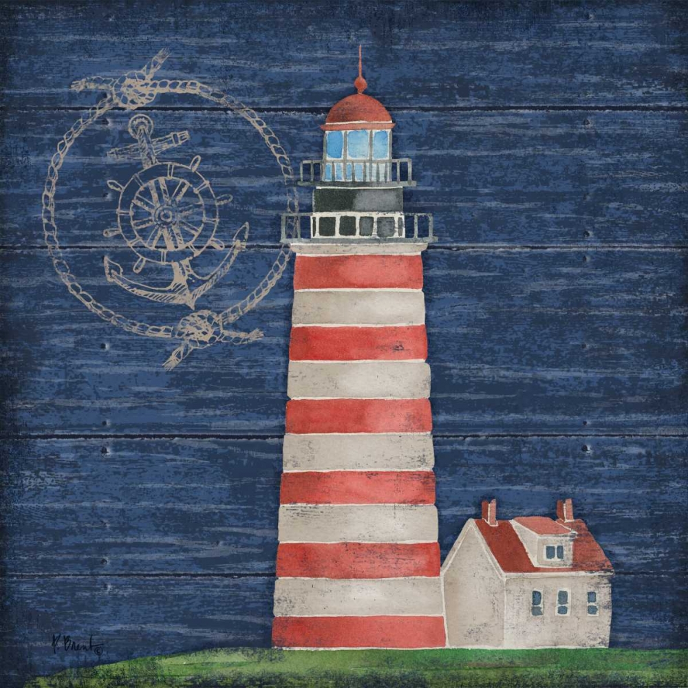 Boothbay Lighthouse I art print by Paul Brent for $57.95 CAD