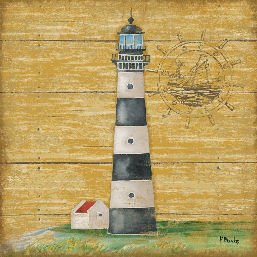 Boothbay Lighthouse II art print by Paul Brent for $57.95 CAD