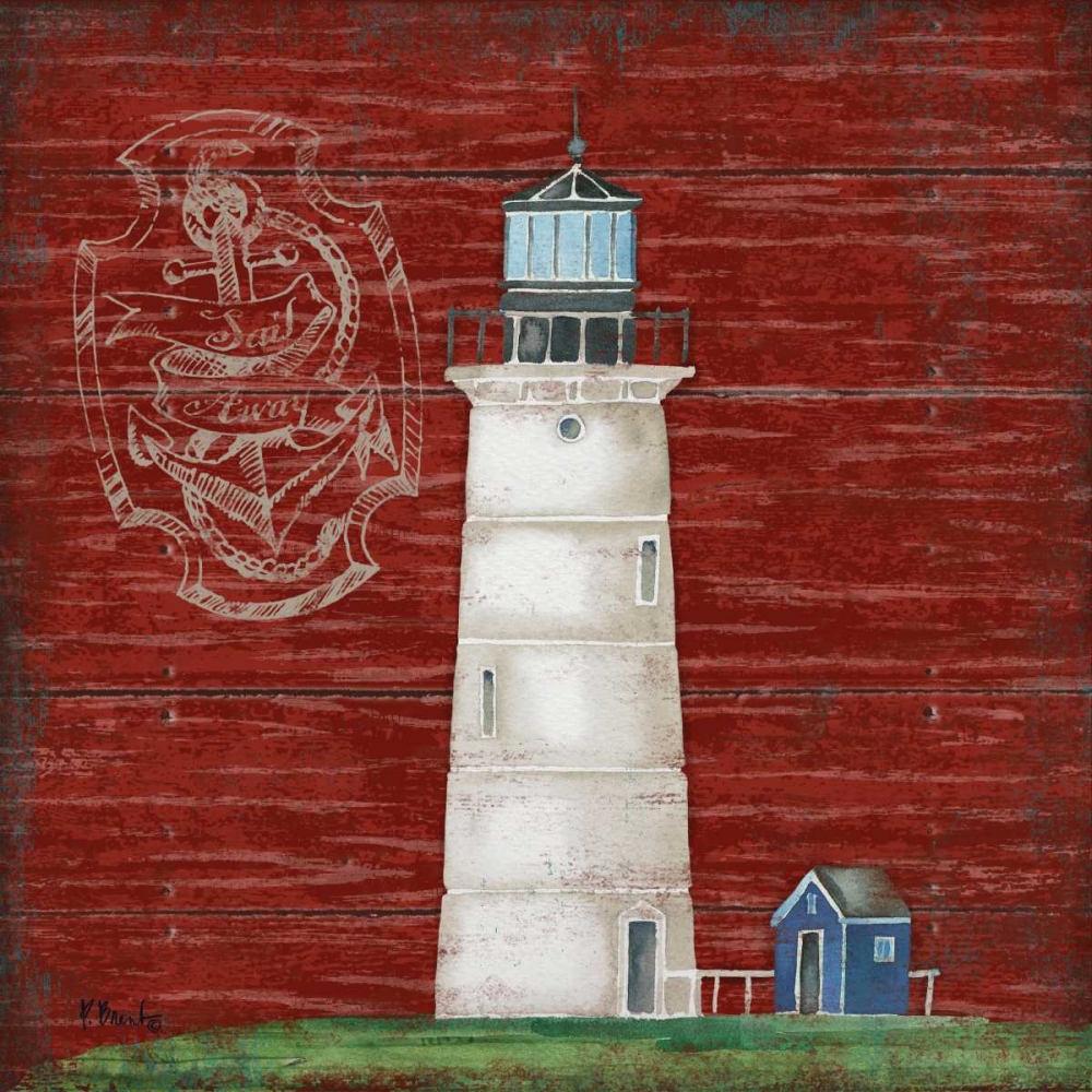 Boothbay Lighthouse III art print by Paul Brent for $57.95 CAD