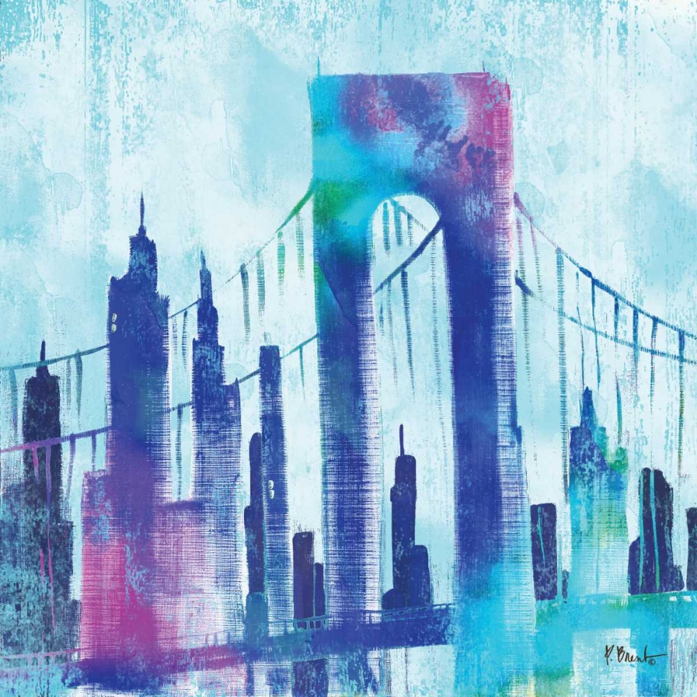 Manhattan II art print by Paul Brent for $57.95 CAD