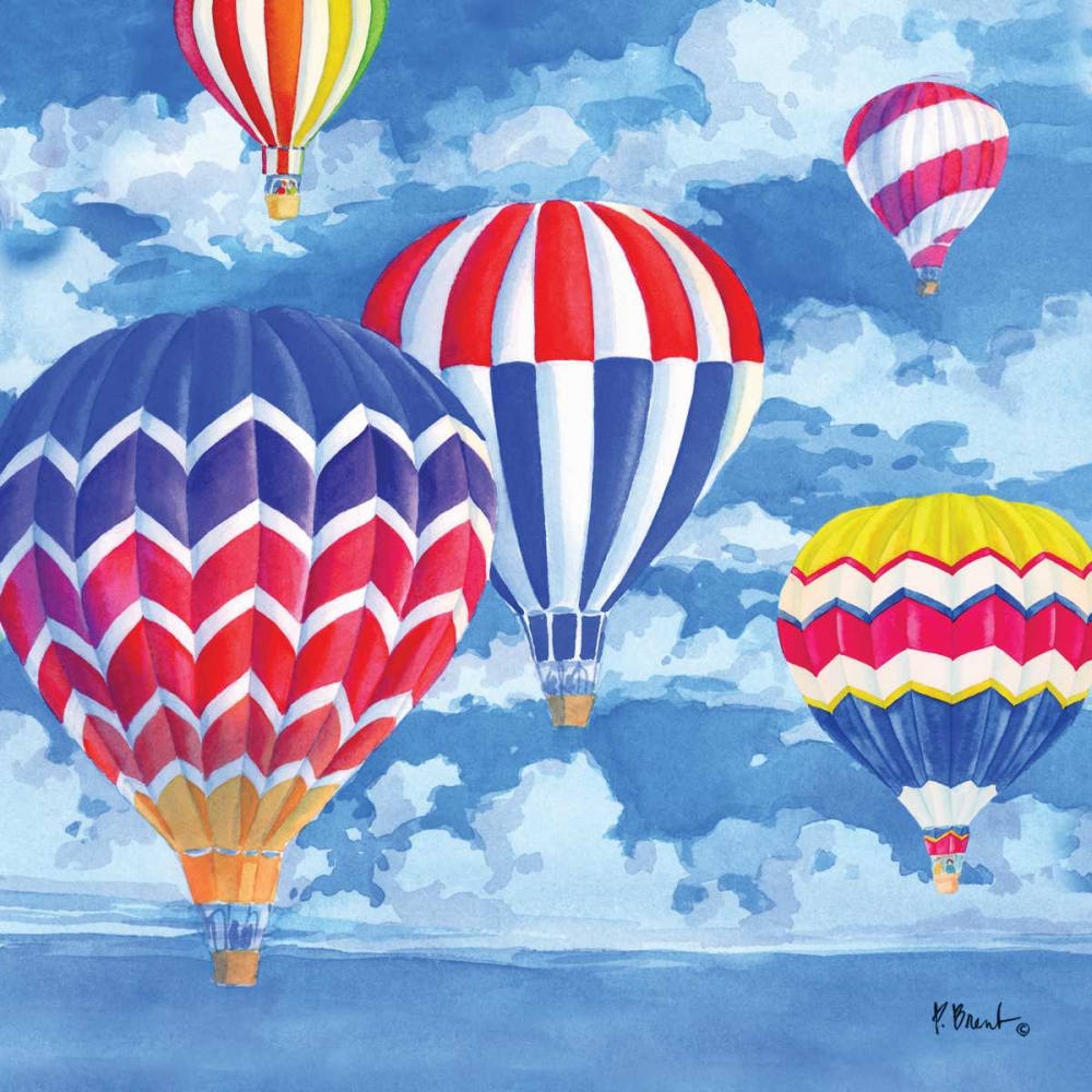 Balloons I art print by Paul Brent for $57.95 CAD