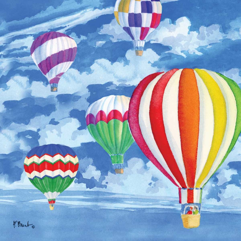 Balloons II art print by Paul Brent for $57.95 CAD