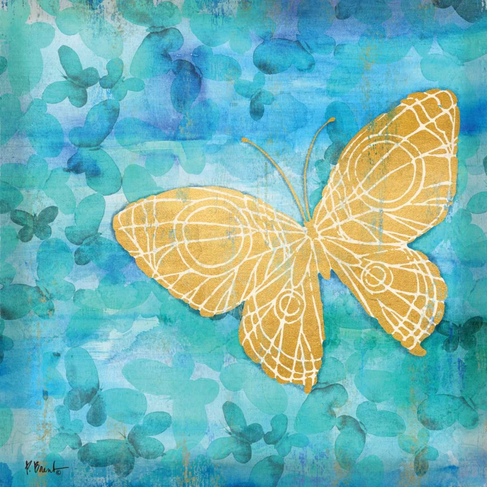 Aurora Butterfly art print by Paul Brent for $57.95 CAD