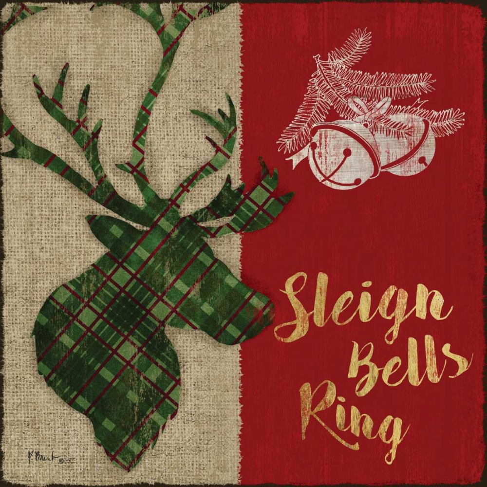 Tartan Holiday Lodge III art print by Paul Brent for $57.95 CAD