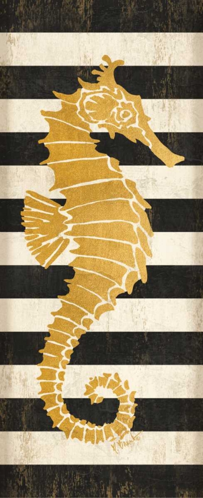 Gold Coast Seahorse art print by Paul Brent for $57.95 CAD