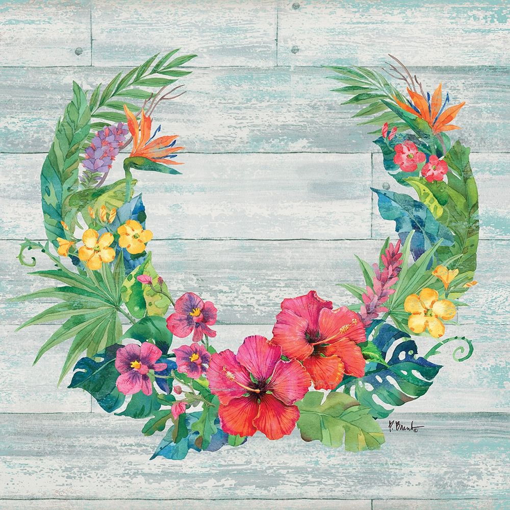 Island Floral I art print by Paul Brent for $57.95 CAD