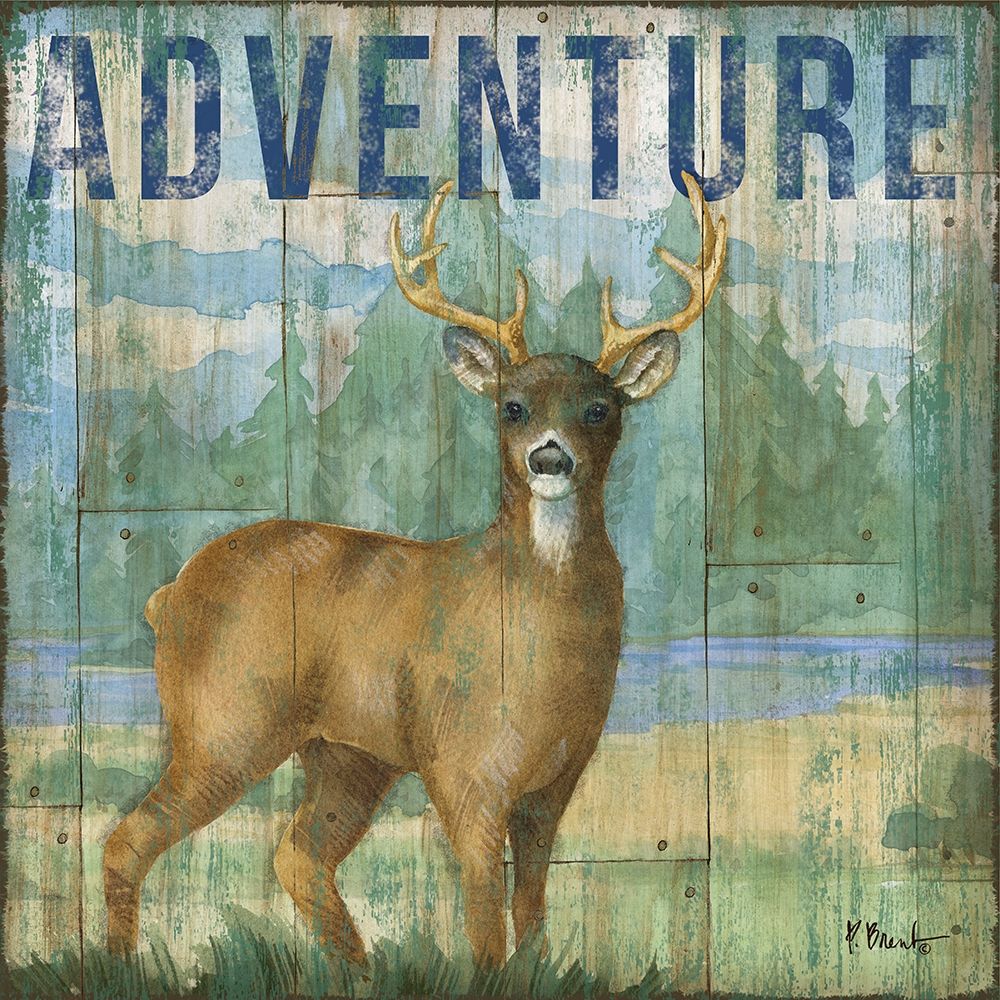 Adventure Lodge I art print by Paul Brent for $57.95 CAD