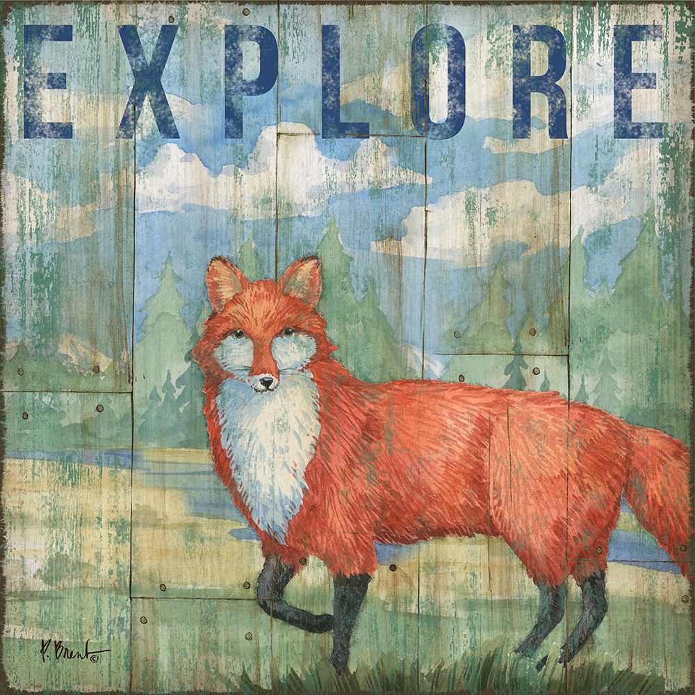 Adventure Lodge II art print by Paul Brent for $57.95 CAD