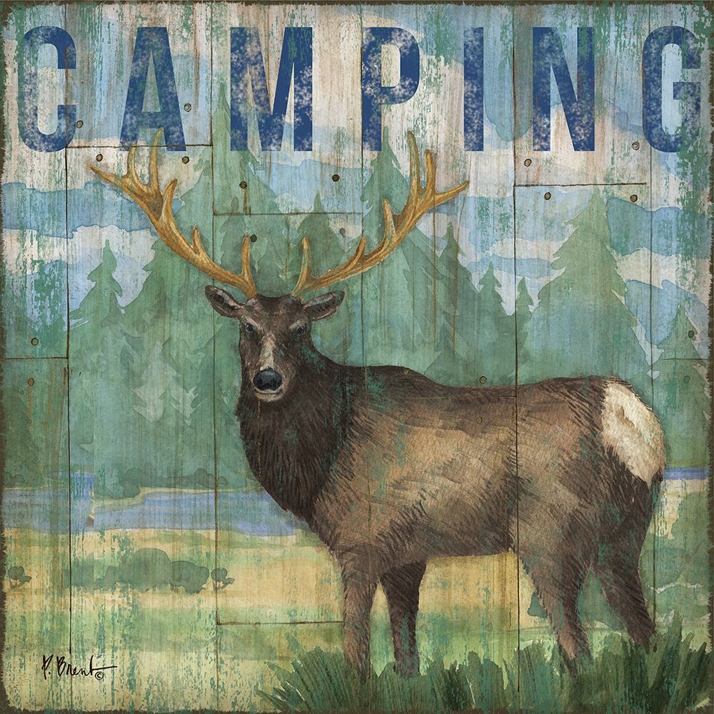 Adventure Lodge IV art print by Paul Brent for $57.95 CAD