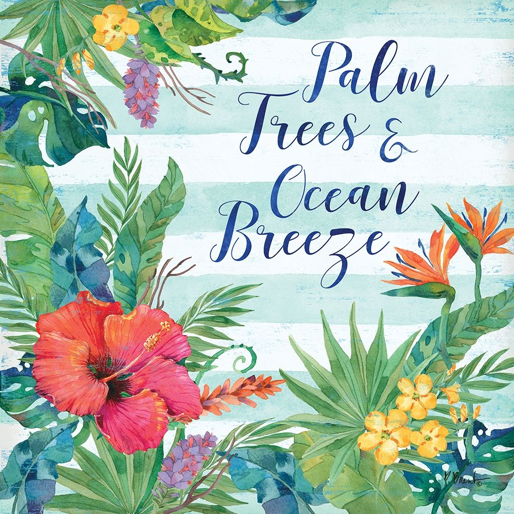 Juliette Inspiration - Tropical art print by Paul Brent for $57.95 CAD
