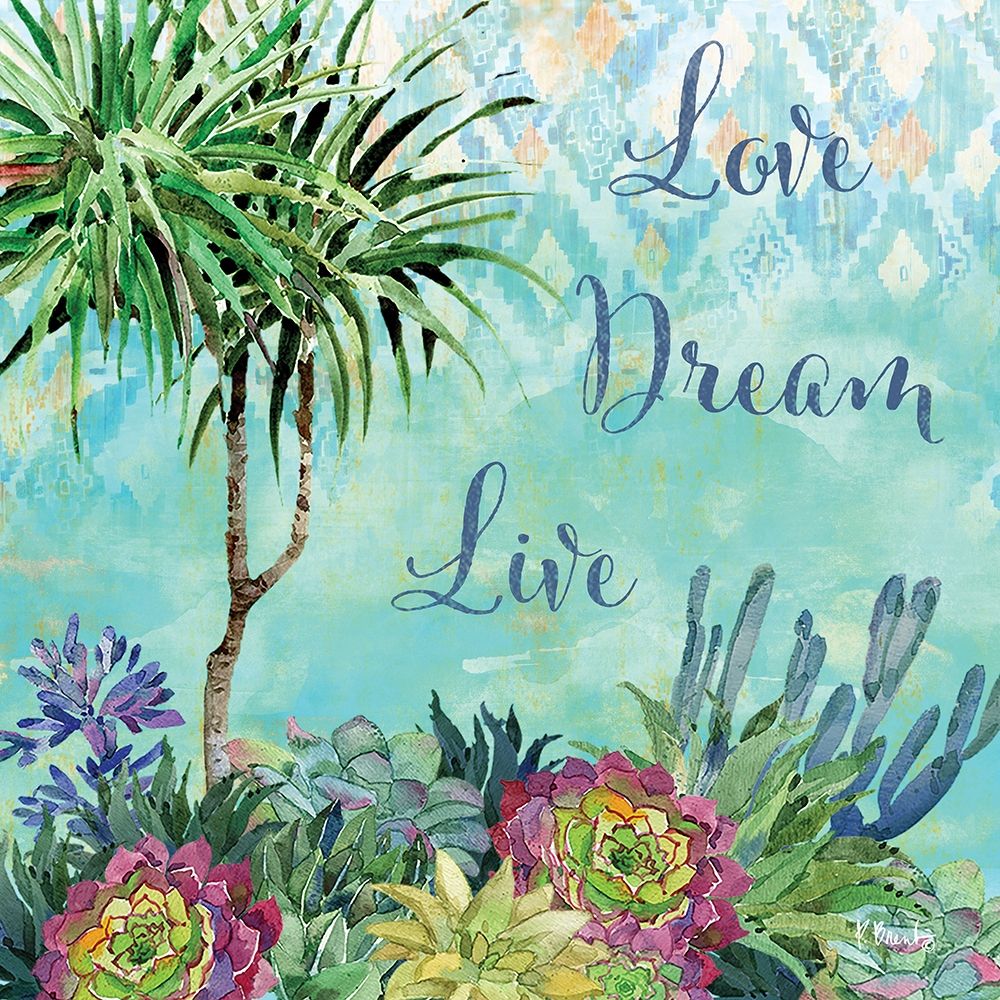 Succulent Inspiration II art print by Paul Brent for $57.95 CAD