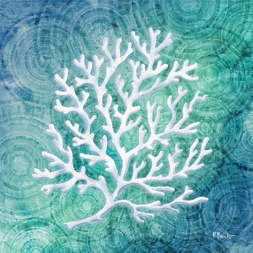 Echoes Coral I art print by Paul Brent for $57.95 CAD
