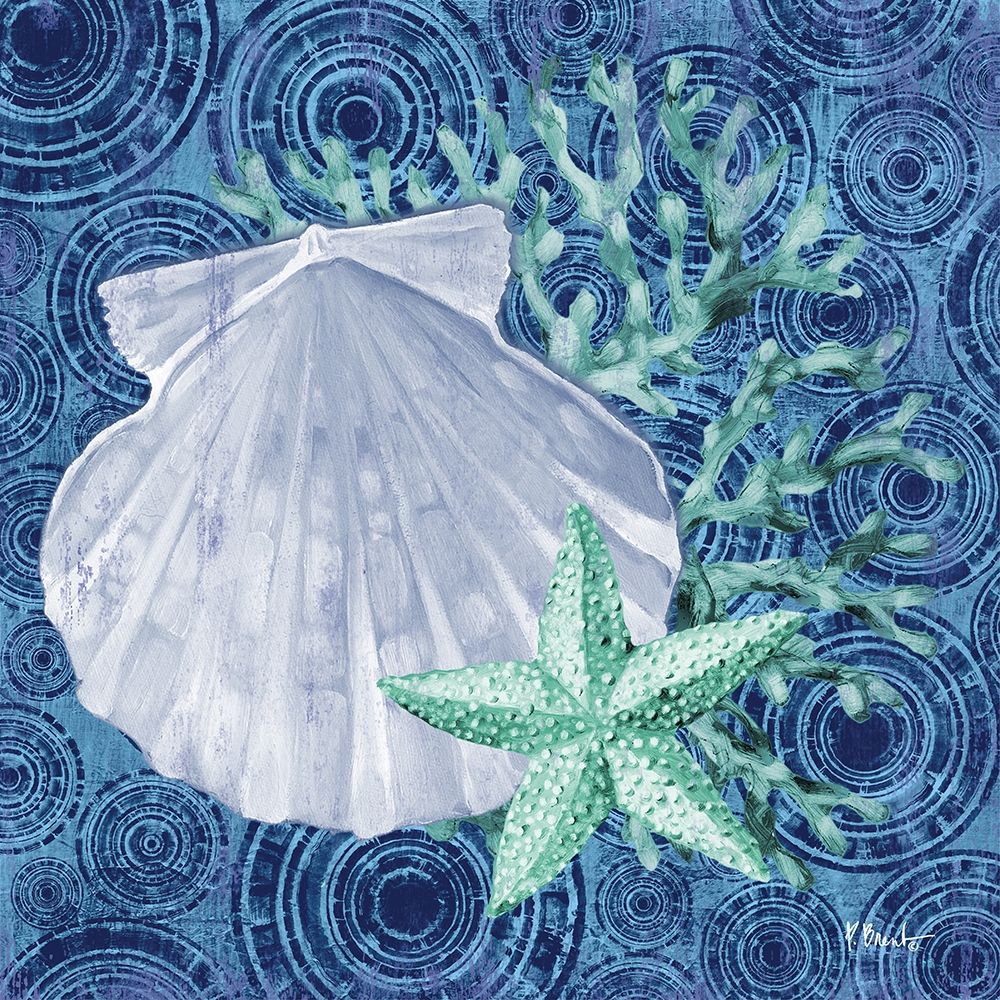 Silverplate Shells I art print by Paul Brent for $57.95 CAD