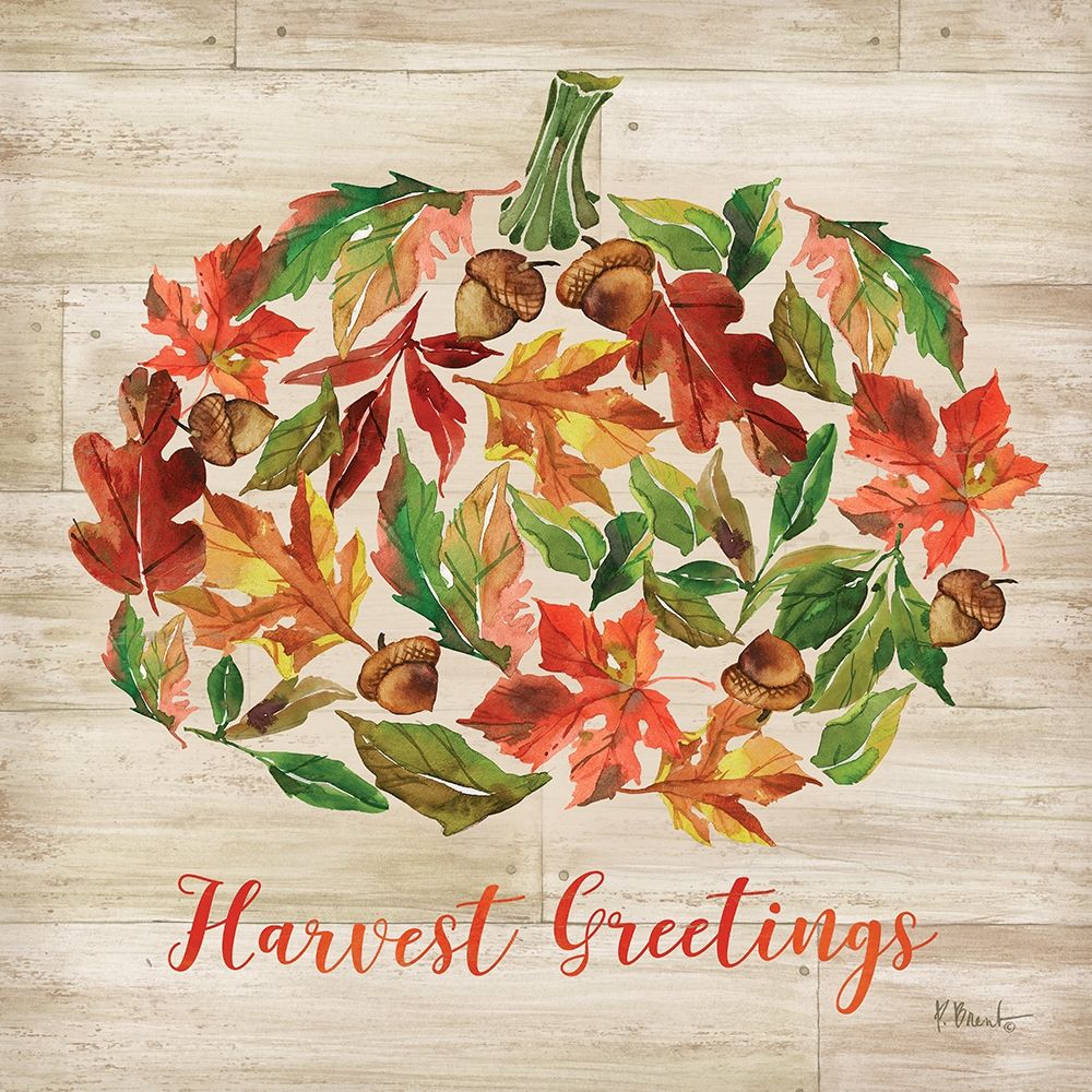 Pumpkin Collage art print by Paul Brent for $57.95 CAD