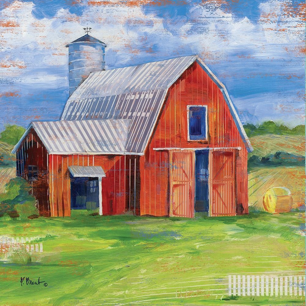 Homeland Barn I art print by Paul Brent for $57.95 CAD