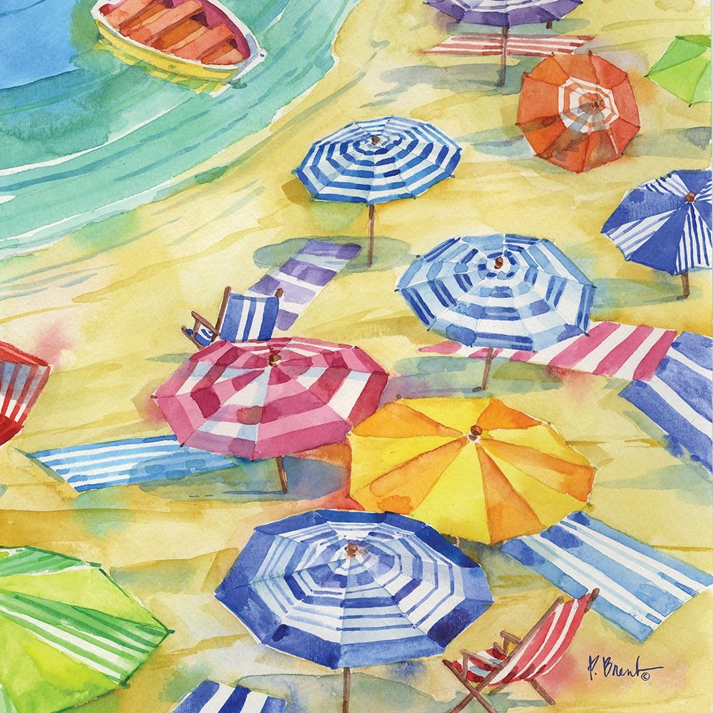 Umbrella Cove II art print by Paul Brent for $57.95 CAD