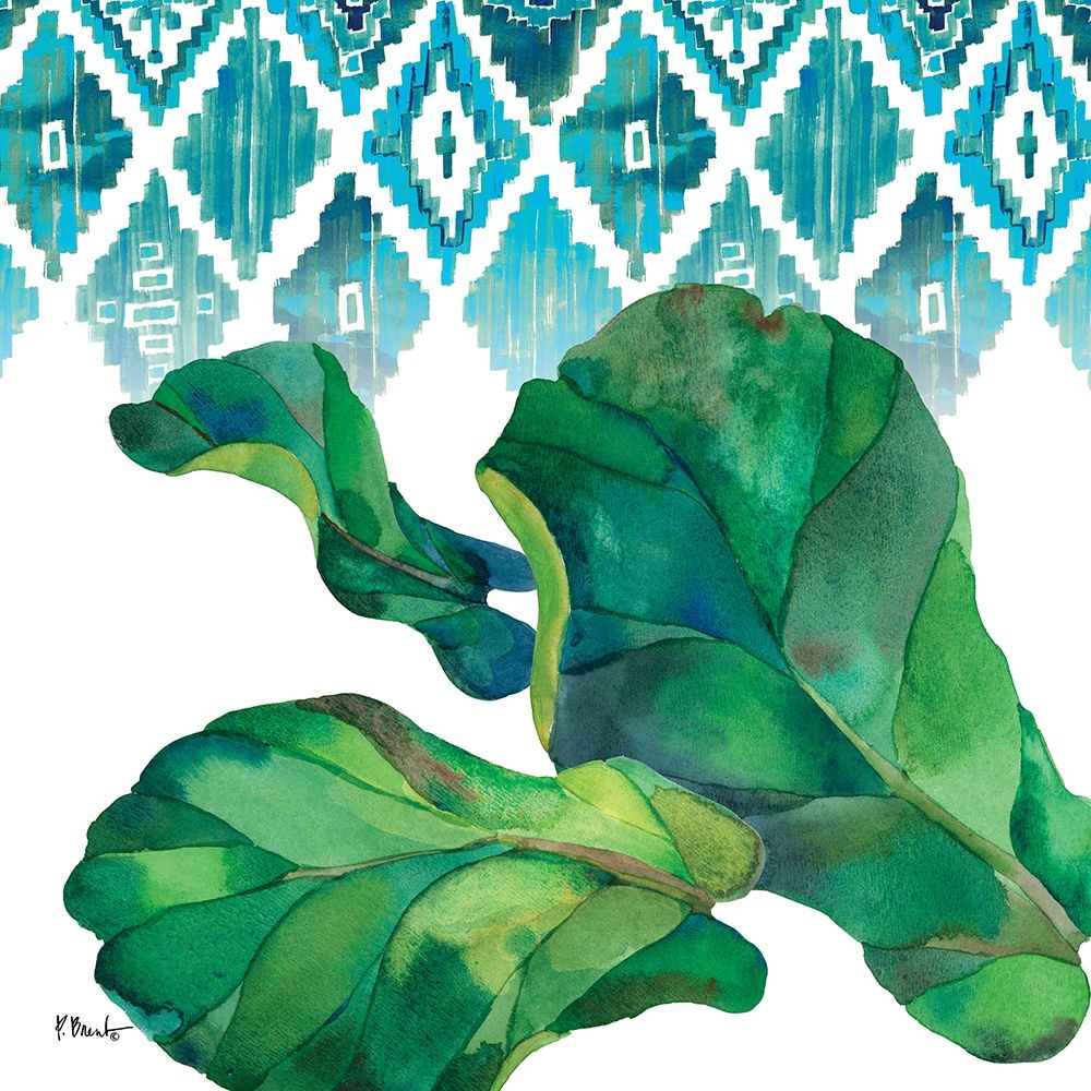 Palm Fronds II art print by Paul Brent for $57.95 CAD
