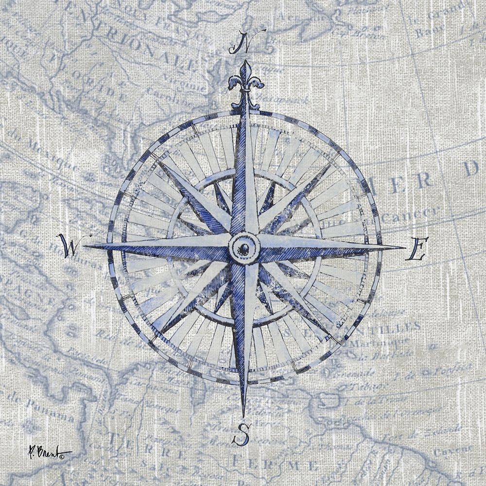 Vintage Nautical II art print by Paul Brent for $57.95 CAD