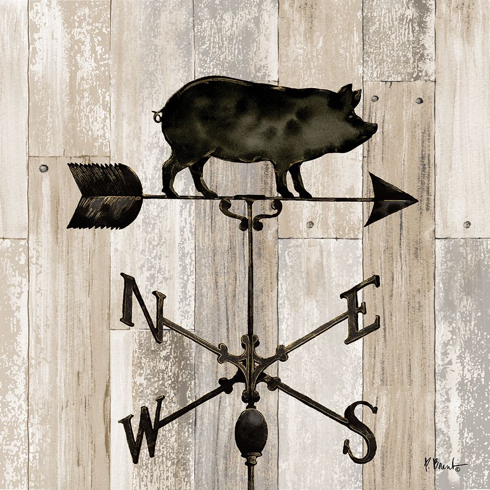 Wrought Iron Vanes I art print by Paul Brent for $57.95 CAD