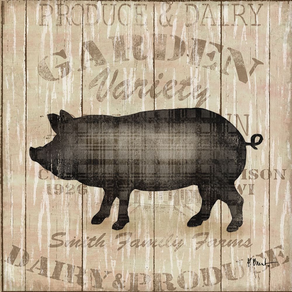 Farmers Market II art print by Paul Brent for $57.95 CAD