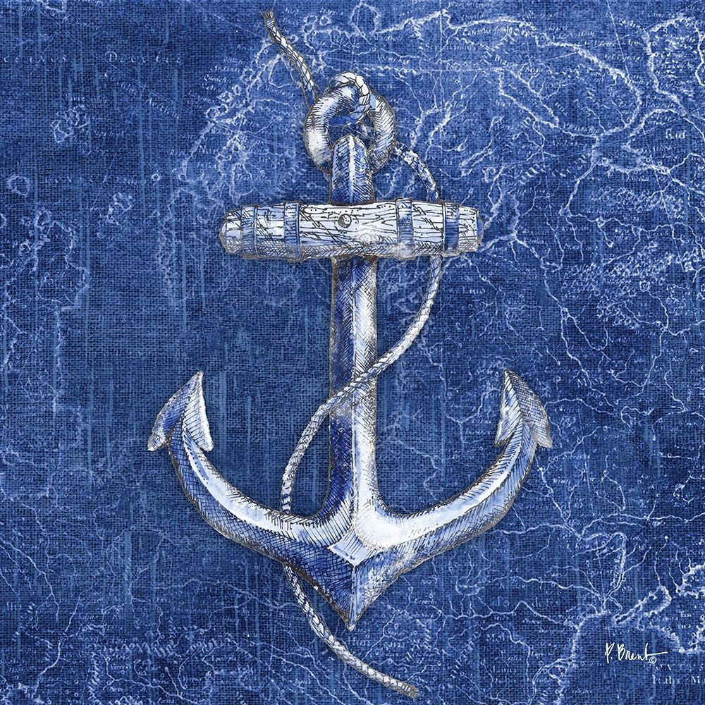Vintage Nautical I art print by Paul Brent for $57.95 CAD